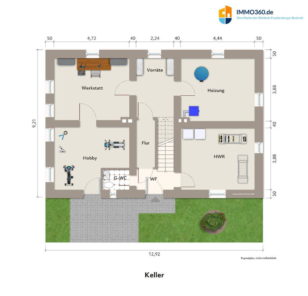 Immobilie in Allendorf - Gepflegtes Einfamilienhaus, saniert im Jahr 2009 - Bild 4