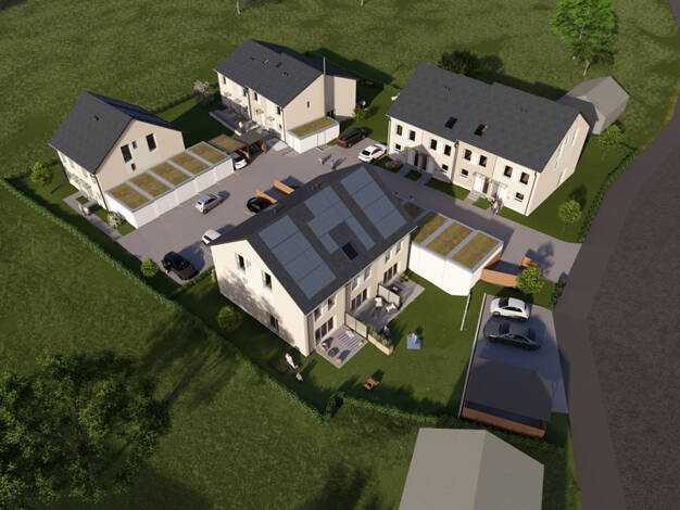 Reihenendhaus zum Kauf - Erstbezug provisionsfrei 399.900 € 5,5 Zimmer 137 m² 309 m² Grundstück Dellingerstraße - Aldingen Aldingen 78554