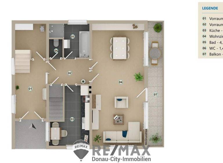 Einfamilienhaus zum Kauf 820.000 € 6 Zimmer 125 m² 1.007 m² Grundstück Kritzendorf 3420