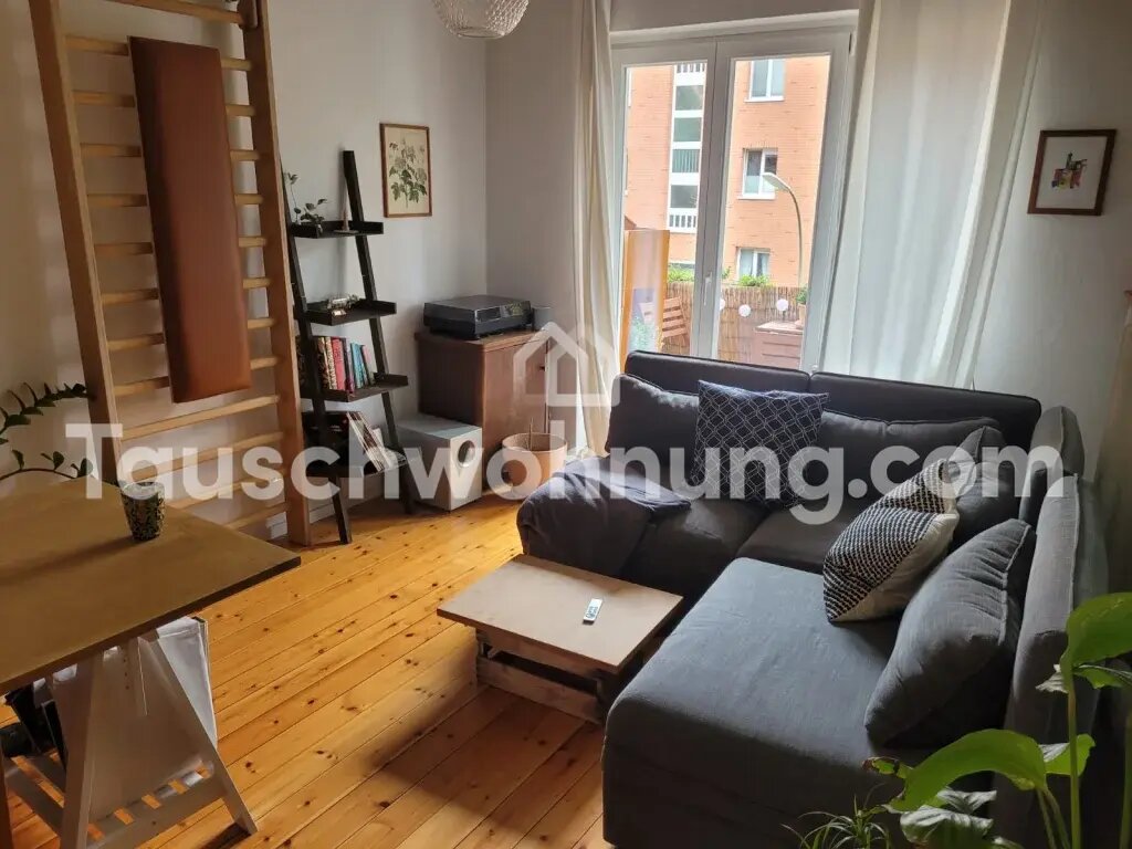 Wohnung zur Miete Tauschwohnung 600 € 2,5 Zimmer 53 m²<br/>Wohnfläche EG<br/>Geschoss Alsterdorf Hamburg 22297