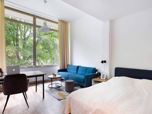 Wohnung zur Miete 972 € 1 Zimmer 29 m² 1. Geschoss frei ab 01.02.2026 Oberstraße 14a-c Harvestehude Hamburg 20144