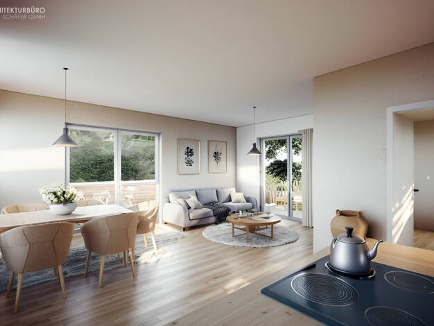 Terrassenwohnung zum Kauf - Erstbezug provisionsfrei 365.000 € 3 Zimmer 85,3 m² EG frei ab 01.04.2027 Niederberg Koblenz 56068