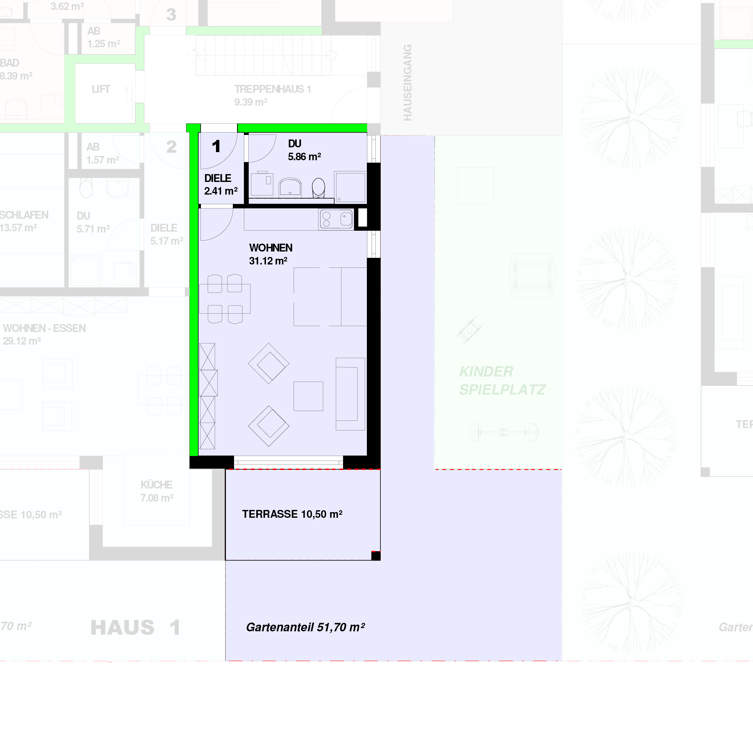 Wohnung zum Kauf provisionsfrei 235.000 € 1 Zimmer 44,6 m²<br/>Wohnfläche Bernhardstraße 3 Höllstein Steinen 79585