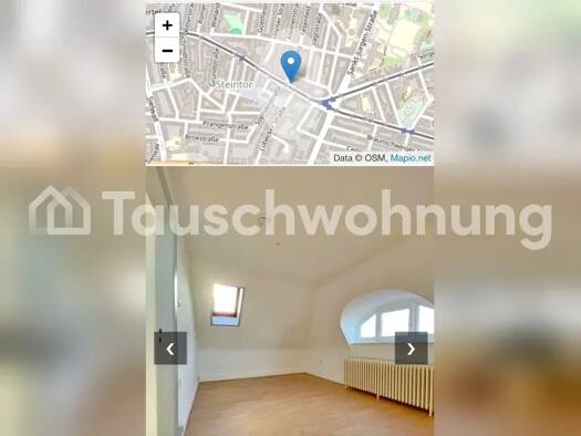 Wohnung zur Miete Tauschwohnung 490 € 1 Zimmer 45 m² Steintor Bremen 28203
