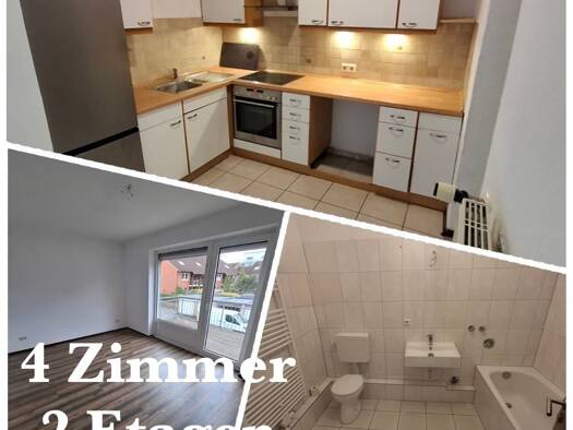 Maisonette zur Miete 1.089 € 4 Zimmer 95 m² 1. Geschoss Holstenstraße 6 Kaltenkirchen 24568