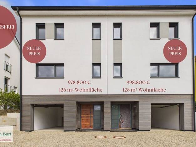 Einfamilienhaus zum Kauf - Erstbezug 4 Zimmer 128 m² Stadtbredimus 5451