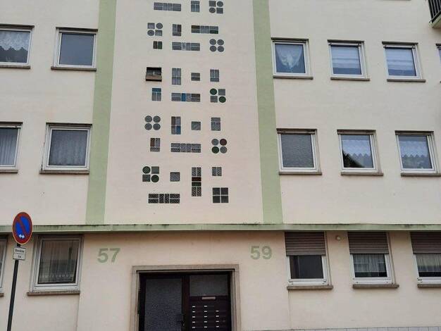 Wohnung zur Miete 500 € 1,5 Zimmer 40 m² 1. Geschoss Friesenheim/Nord Ludwigshafen am Rhein 67063