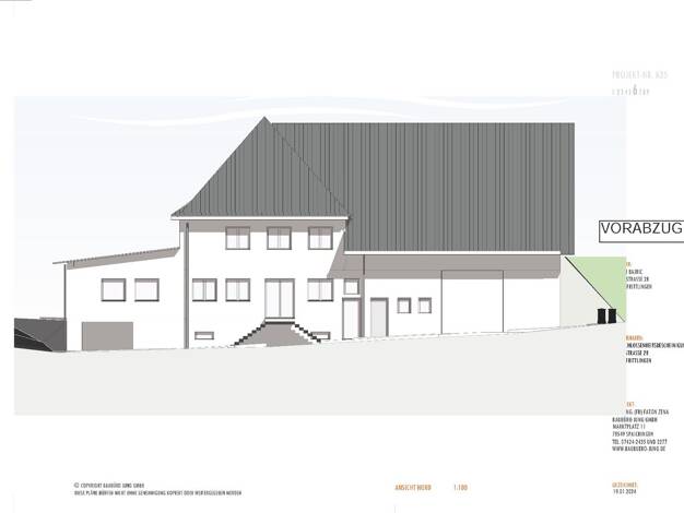 Mehrfamilienhaus zum Kauf 12 Zimmer 340 m² 900 m² Grundstück Frittlingen 78665