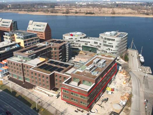 Bürofläche zur Miete - Erstbezug 1.474 m² Bürofläche teilbar ab 707 m² Stadtmitte Rostock 18055
