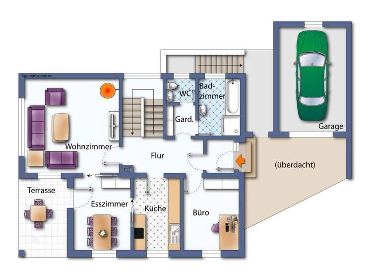 Einfamilienhaus zum Kauf 420.000 € 7 Zimmer 119,9 m² 670 m² Grundstück Berg Pfaffenhofen an der Roth / Berg 89284