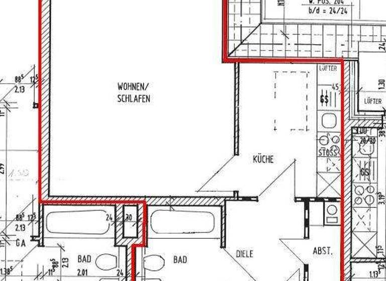 Studio zum Kauf 140.000 € 1 Zimmer 41,1 m² 3. Geschoss Eilendorf Buxtehude 21614