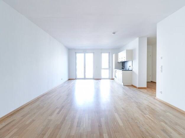 Wohnung zur Miete - Erstbezug 1.153 € 2 Zimmer 73,7 m² 2. Geschoss frei ab 01.01.2026 Mathilde-Maier-Straße 4 Gallus Frankfurt-Gallus 60326