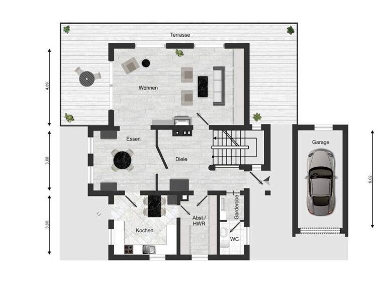 Einfamilienhaus zum Kauf provisionsfrei 595.000 € 7 Zimmer 206 m² 774 m² Grundstück Lauterbach 36341