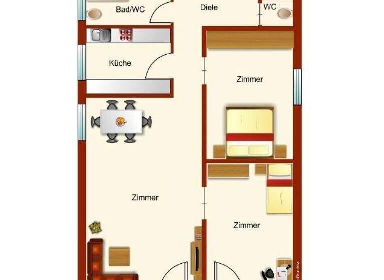 Wohnung zum Kauf provisionsfrei 529.000 € 3 Zimmer 81 m² Thalk.Obersendl.-Forsten-Fürstenr.-Solln München 81475