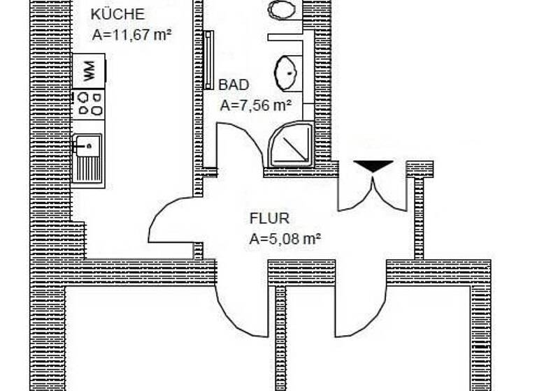 Wohnung zum Kauf als Kapitalanlage geeignet 165.000 € 2 Zimmer 60 m²<br/>Wohnfläche Siemensstraße 26 Plagwitz Leipzig 04229