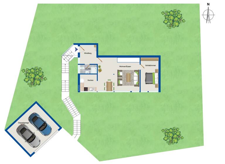 Einfamilienhaus zum Kauf 6 Zimmer 240 m²<br/>Wohnfläche 733 m²<br/>Grundstück Lausheim Stühlingen 79780