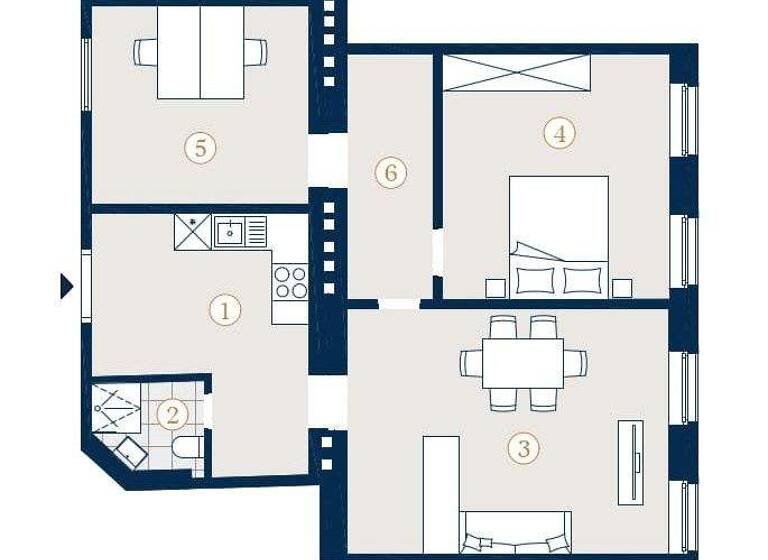 Wohnung zum Kauf 365.000 € 3 Zimmer 65,5 m² 4. Geschoss Meiselstraße 28 Wien 1150