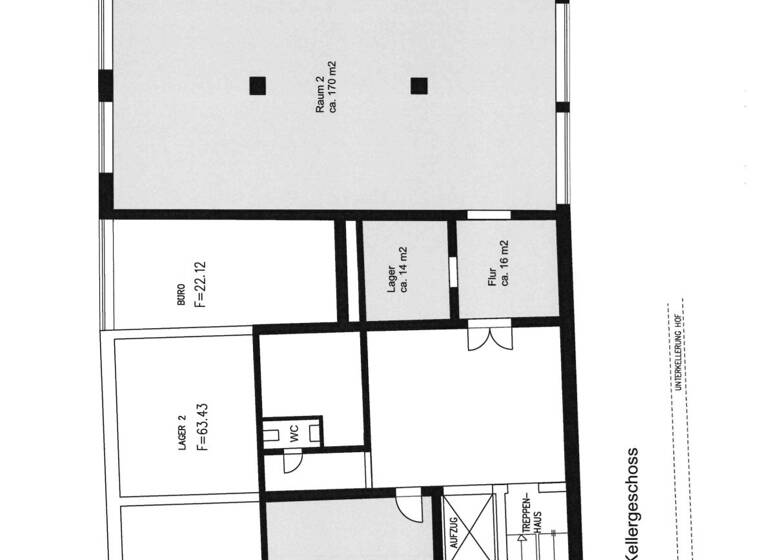 Lagerhalle zur Miete 3,70 € 243 m² Lagerfläche Alsfeld 36304