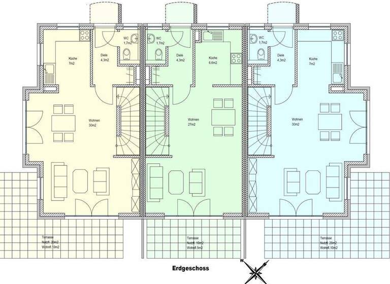 Reihenendhaus zum Kauf 1.035.000 € 5,5 Zimmer 131,8 m² 214 m² Grundstück frei ab 01.06.2027 Fritzstrasse 30 Olching 82140