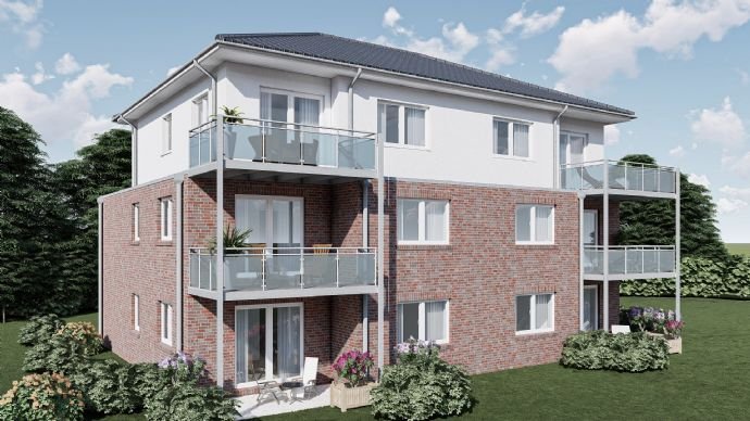 Terrassenwohnung zum Kauf provisionsfrei als Kapitalanlage geeignet 284.000 € 3 Zimmer 79 m²<br/>Wohnfläche Alter Postweg 56 Remels Uplengen 26670