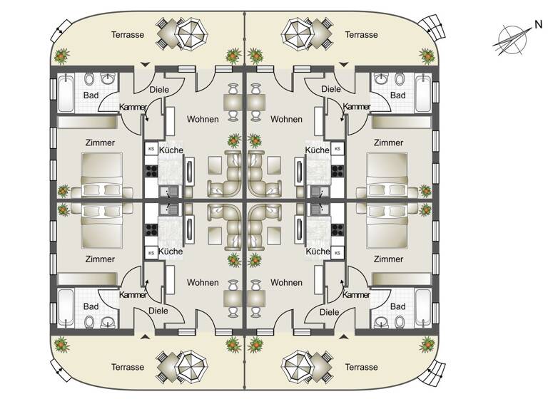 Mehrfamilienhaus zum Kauf 139.000 € 8 Zimmer 195 m² 1.540 m² Grundstück Hohenkamern Kamern 39524