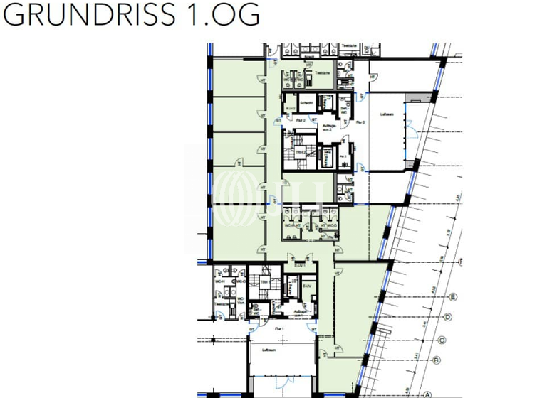 Bürofläche zur Miete provisionsfrei 15 € 865 m² Bürofläche teilbar ab 123 m² Schwetzingerstadt Mannheim 68161