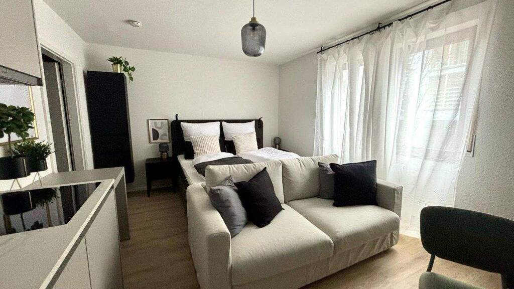 Studio zur Miete 1.200 € 1 Zimmer 30 m² 2. Geschoss Hammerstr. 2 Stetten Lörrach 79540