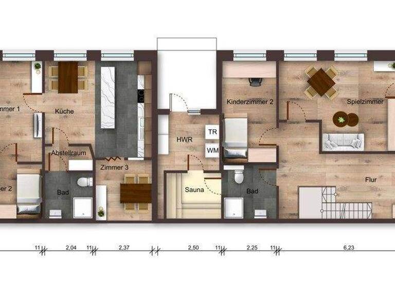 Doppelhaushälfte zum Kauf 420.000 € 9 Zimmer 223 m² 769 m² Grundstück Ellund Handewitt 24983