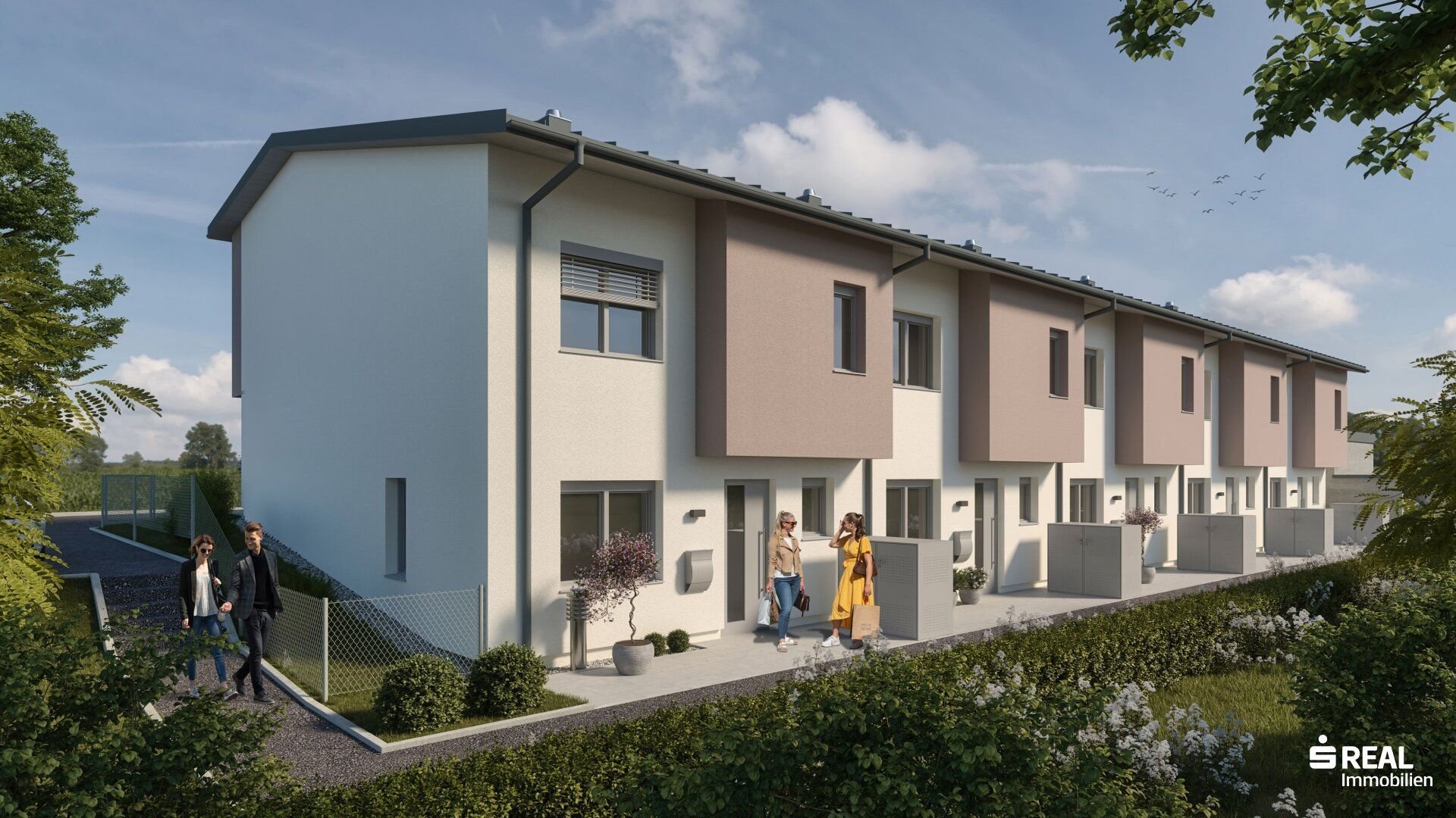 Reihenmittelhaus zur Miete 1.155,83 € 4 Zimmer 106,5 m²<br/>Wohnfläche 258,9 m²<br/>Grundstück Wendling 4741