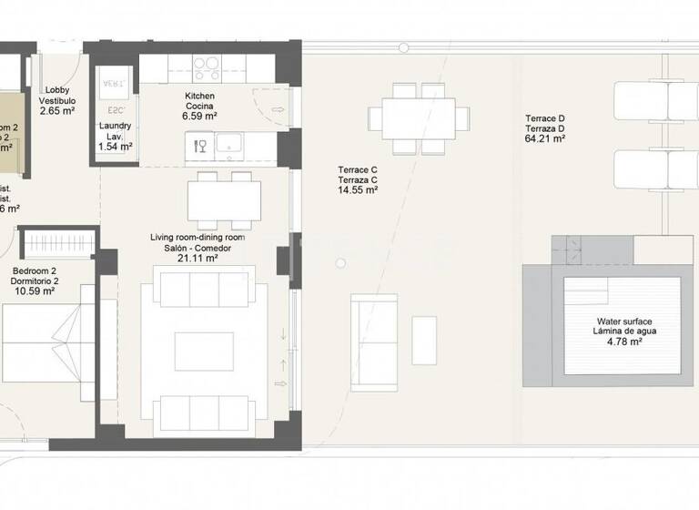 Studio zum Kauf 426.000 € 3 Zimmer 115 m² 1. Geschoss Málaga 29740
