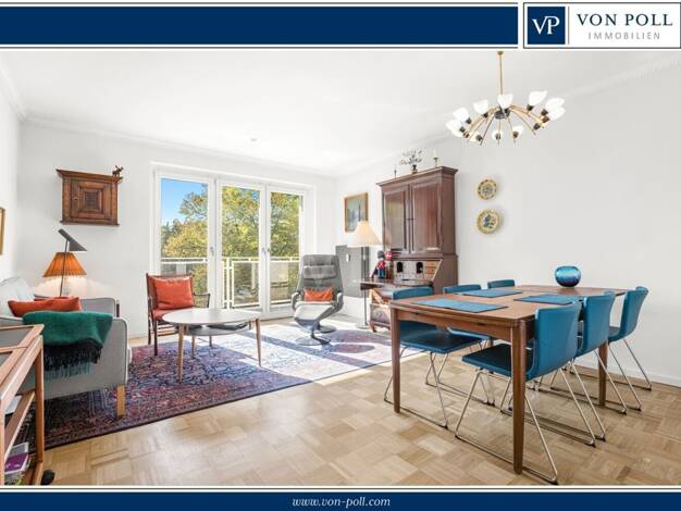 Wohnung zum Kauf 594.000 € 3 Zimmer 70 m² 3. Geschoss Uhlenhorst Hamburg 22087