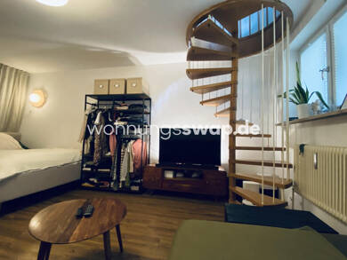 Studio zur Miete Tauschwohnung 640 € 2 Zimmer 48 m² EG Moosach-Bahnhof München 80992
