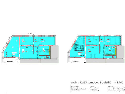 Wohnung zur Miete 803 € 4 Zimmer 89,2 m² 2 Geschosse frei ab sofort Guntherstraße 14 Sankt Oswald Sankt Oswald-Riedlhütte 94568