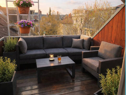 Terrassenwohnung zur Miete 1.100 € 3 Zimmer 75 m² Geschoss 4/5 frei ab 15.06.2026 Bockenheim Frankfurt am Main 60487