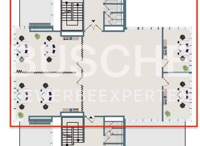 Bürofläche zur Miete 1.090 m² Bürofläche teilbar ab 344 m² Hafen Osnabrück 49090