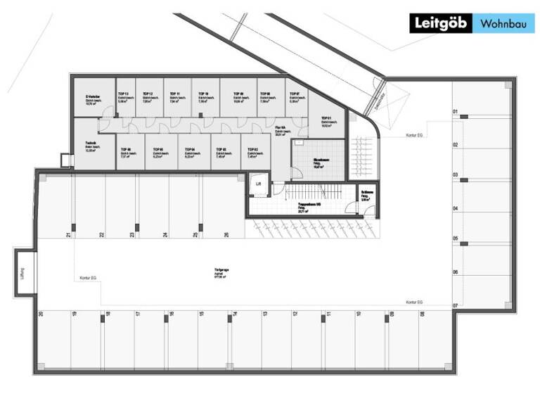 Tiefgarage zur Miete provisionsfrei 92 € Piesendorf 5721