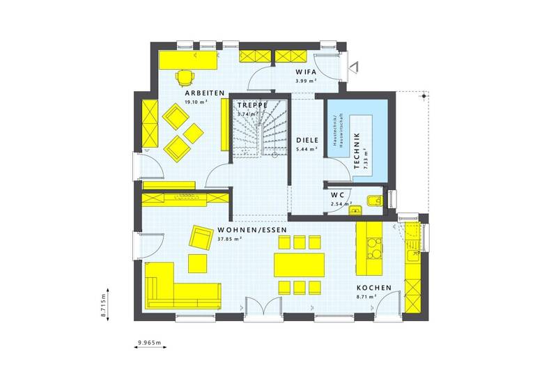 Einfamilienhaus zum Kauf 444.509 € 4 Zimmer 143 m² 670 m² Grundstück Löhne 32584