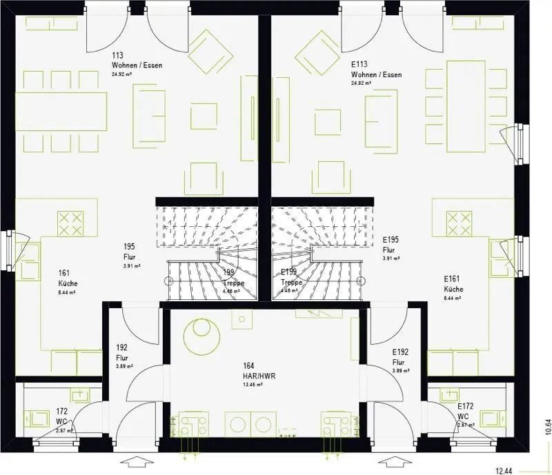 Mehrfamilienhaus zum Kauf 601.200 € 9 Zimmer 329 m²<br/>Wohnfläche 1.600 m²<br/>Grundstück Großlittgen 54534