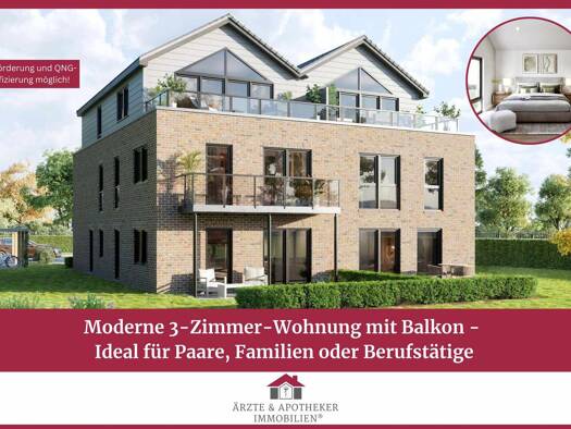 Wohnung zum Kauf 299.000 € 3 Zimmer 73,2 m² Neermoor Moormerland 26802