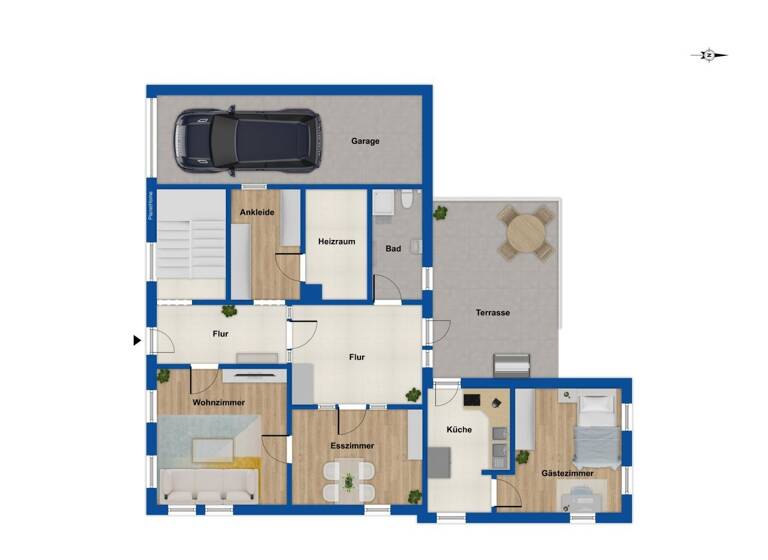 Einfamilienhaus zum Kauf 415.000 € 7 Zimmer 144 m² 793 m² Grundstück Wellendingen 78669