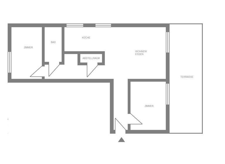 Wohnung zur Miete 628 € 3 Zimmer 69,7 m² Steimker Berg Wolfsburg 38446