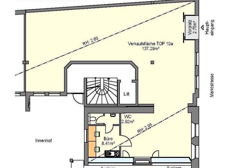 Bürofläche zur Miete 9,35 € Hohenems 6845