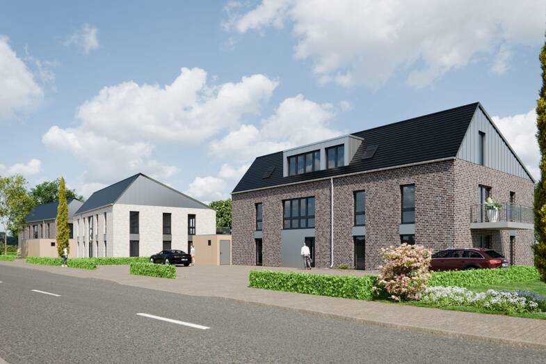 Wohnung zum Kauf - Neubau provisionsfrei 379.900 € 4 Zimmer 109,2 m² Dachgeschoss, 1. Geschoss Grasdorf Neuenhaus 49828