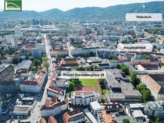 Wohnung zur Miete 410 € 2 Zimmer 33,2 m² 1. Geschoss frei ab 01.04.2026 Grenadiergasse 28 Gries Graz 8020