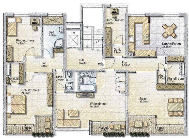 Wohnanlage zum Kauf als Kapitalanlage geeignet 395.000 € 4 Zimmer 175 m² Anderten Hannover / Anderten 30559