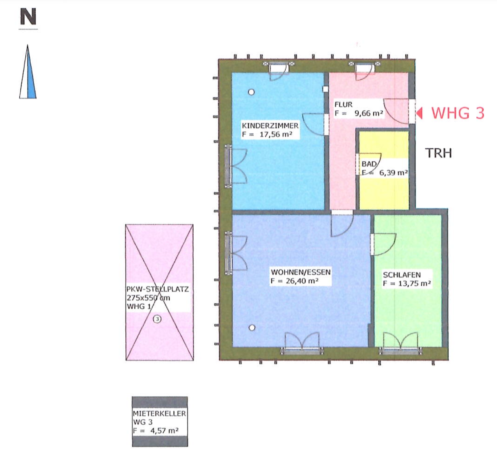 Wohnung zur Miete 1.250 € 3 Zimmer 73,8 m²<br/>Wohnfläche 1.<br/>Geschoss ab sofort<br/>Verfügbarkeit Bergstr. 16 Rangsdorf Rangsdorf 15834