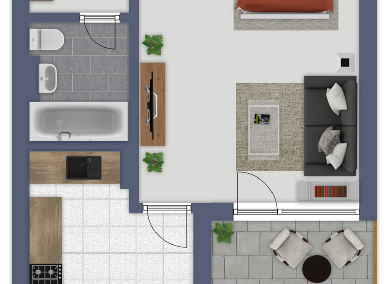 Studio zur Miete 544 € 1 Zimmer 39,1 m² 4. Geschoss frei ab 01.03.2026 Fahrenheitstraße 28 Lichterfelde Berlin 12207