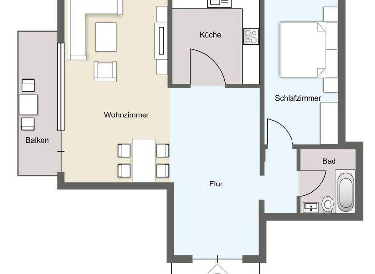 Wohnung zum Kauf 175.000 € 2 Zimmer 67 m² Burghausen-Rückmarsdorf Leipzig 04178
