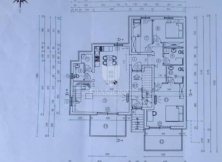 Wohnung zum Kauf 405.000 € 3 Zimmer 114 m² EG Podmurvice, Rijeka Mlaka