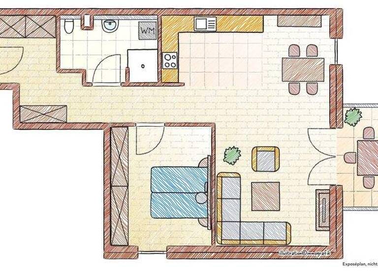 Wohnung zum Kauf 439.000 € 2 Zimmer 75,6 m² 1. Geschoss frei ab sofort Wolbeck Münster-Wolbeck 48167